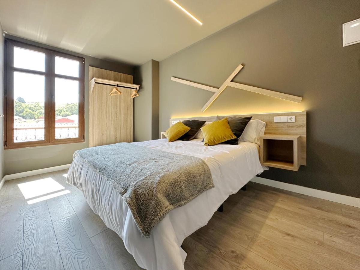 Candás Hostal Maria Felisa מראה חיצוני תמונה